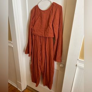 Free people pant set